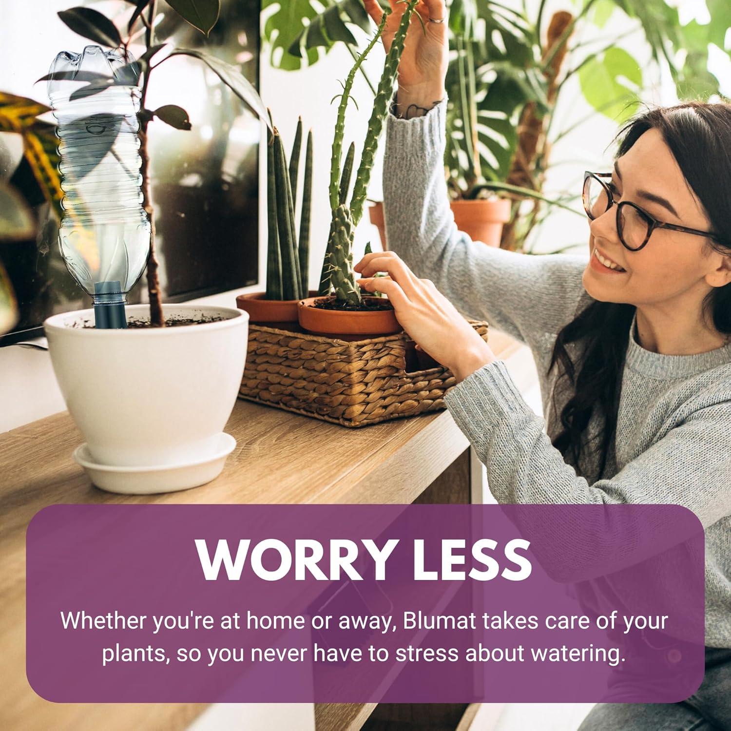 Kit de Riego Automático Blumat - Paquete de 3 Estacas para Plantas