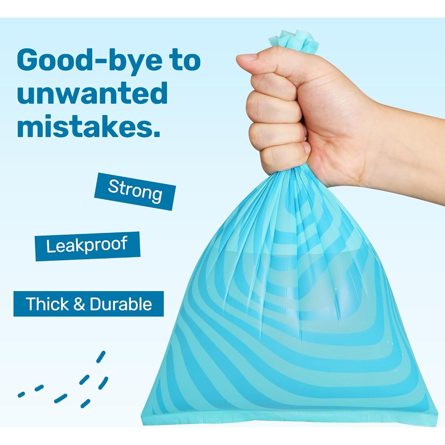 Bolsas Compostables para Perros FUKUMARU 120 Unidades Aroma Océano