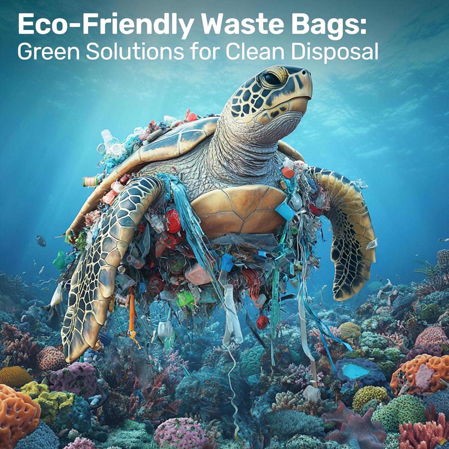 Bolsas Compostables para Perros FUKUMARU 120 Unidades Aroma Océano