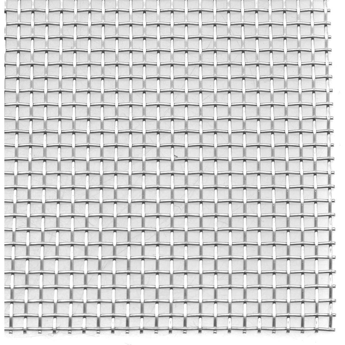 5PCS Malla de Alambre Acero Inoxidable SQXBK 10x20cm Acuario