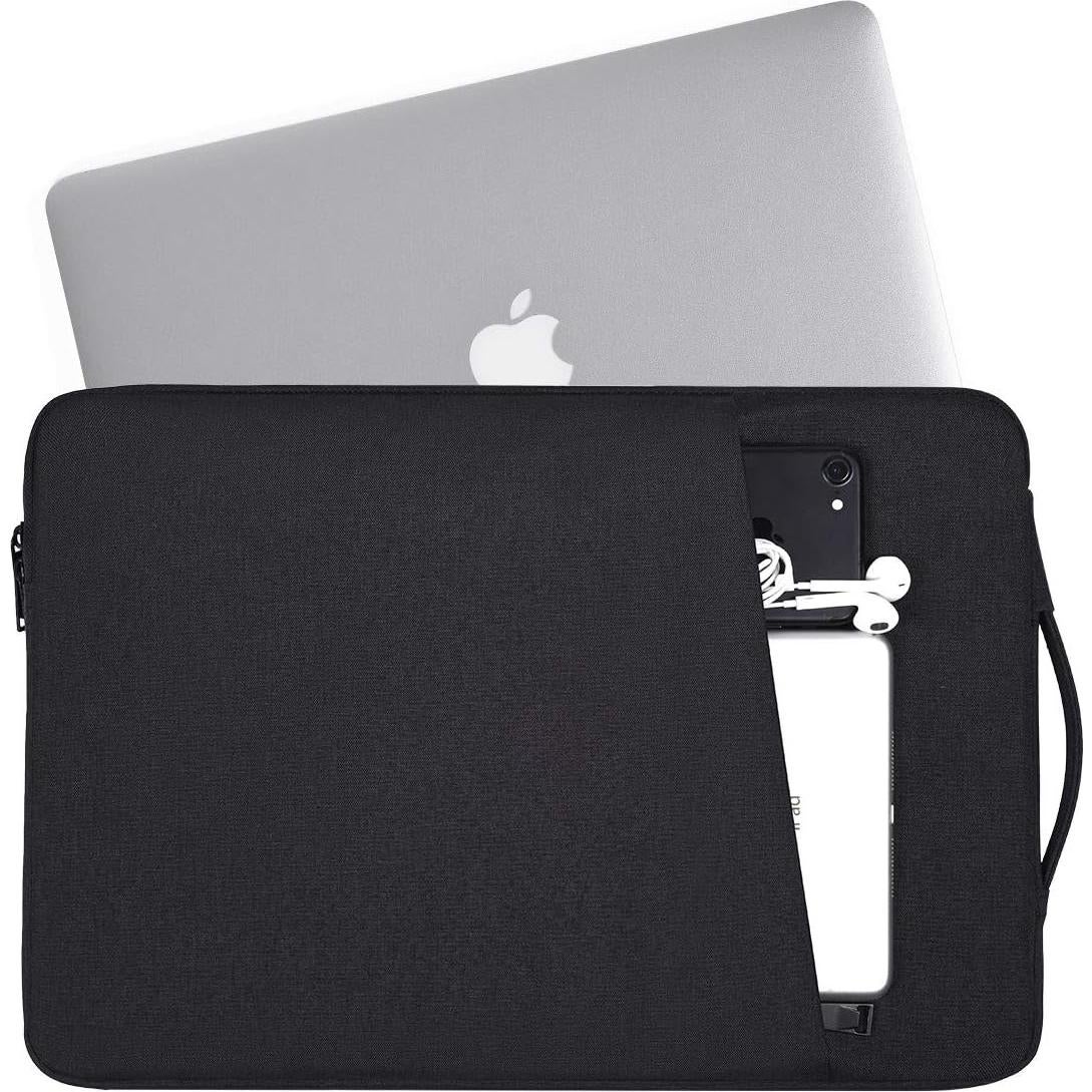 Funda para Laptop 14" CaseBuy Negra Impermeable con Asa