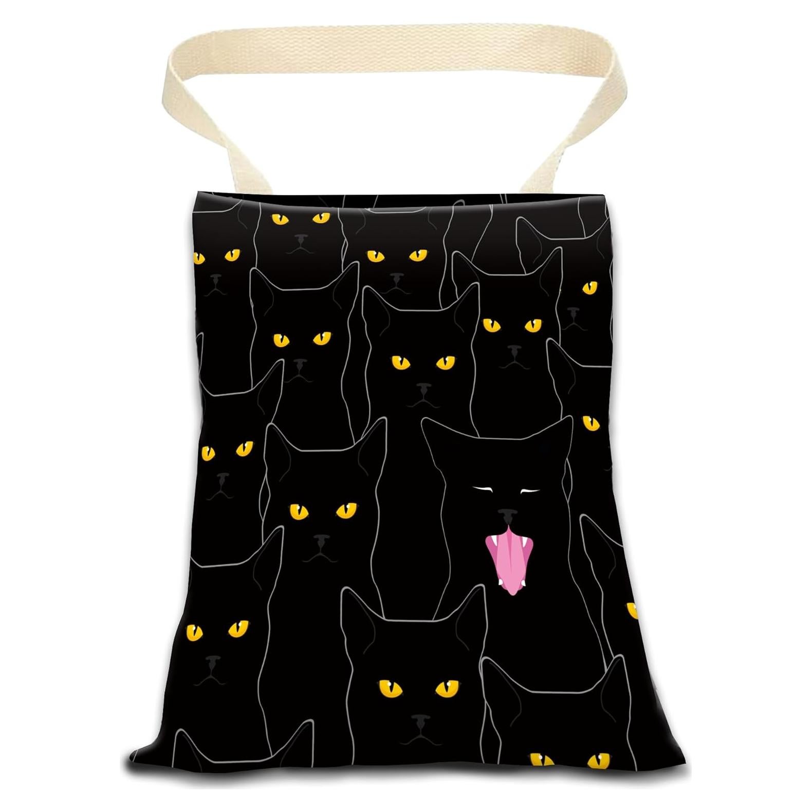 Basurero de Auto Colgante ANKVRP Gatos Negros 30x24cm