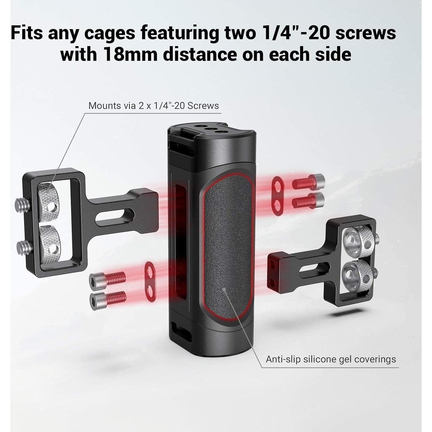 Mango Lateral Mini SmallRig 4957 para Cámara DSLR - Paquete 2