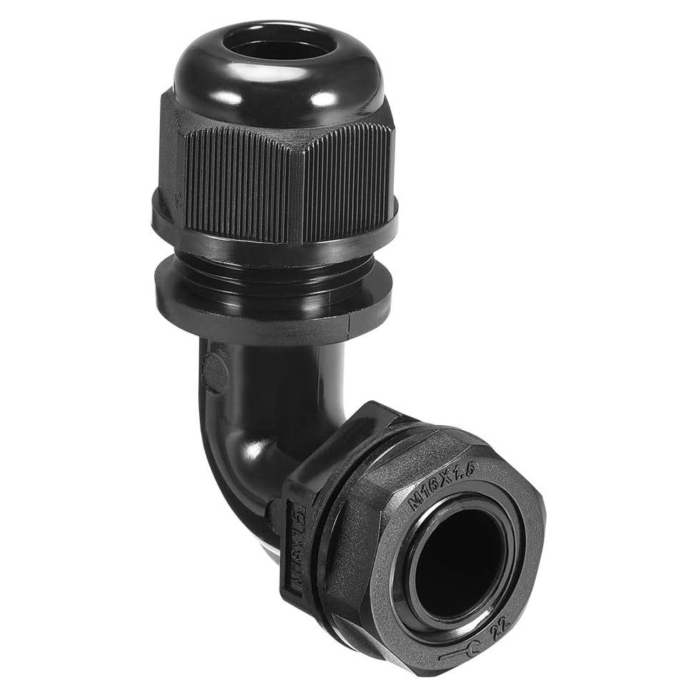 Conector Impermeable M16 uxcell Nylon IP68 para Cable 4-7mm