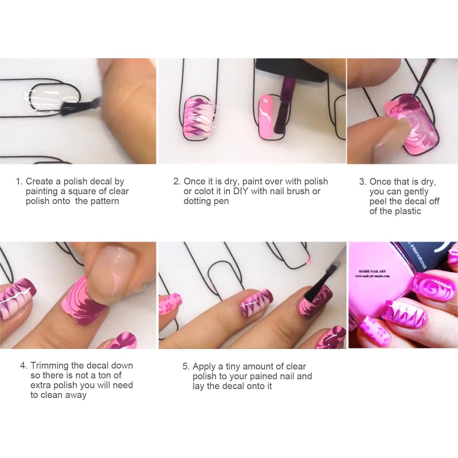 Alfombrillas de Entrenamiento de Uñas Segbeauty 2pcs Silicona 40.64cm