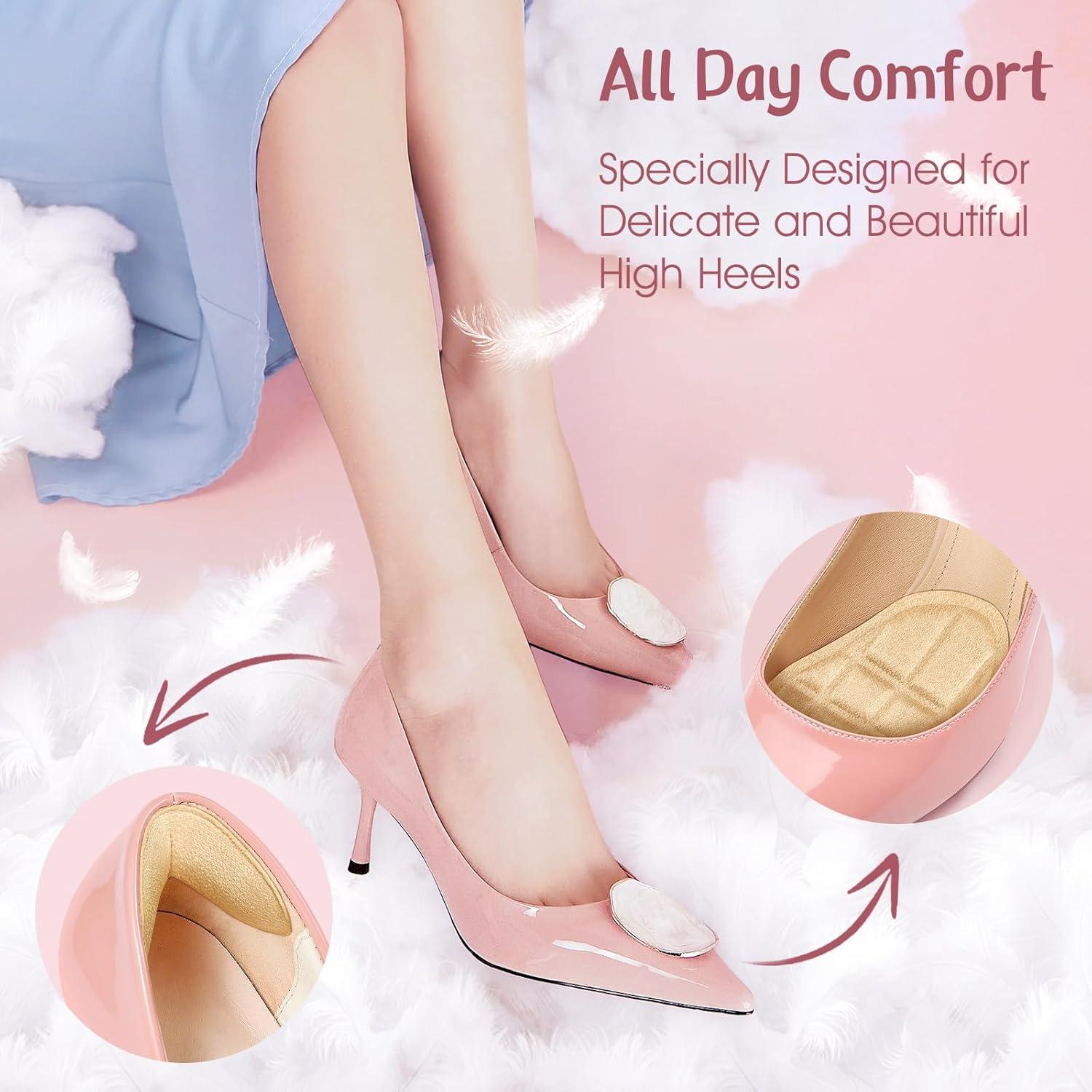 Almohadillas Metatarsales ZAIWOO Beige para Tacones Altos