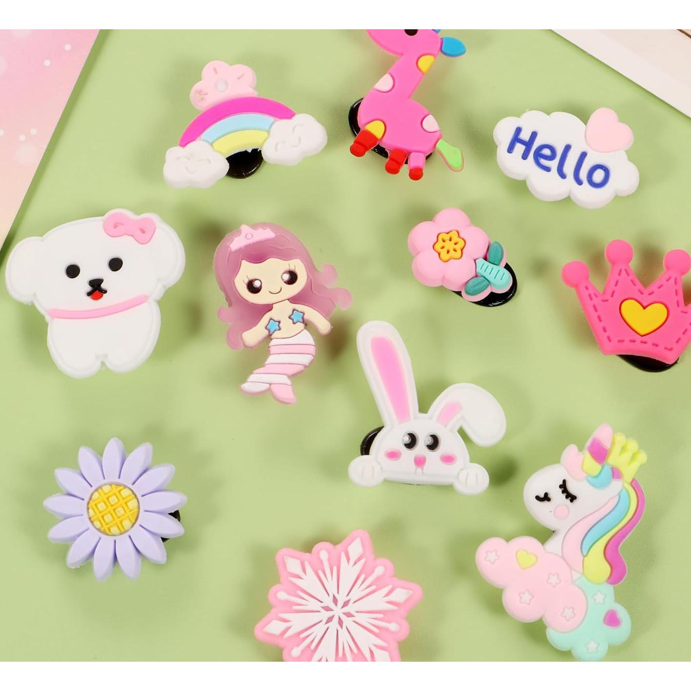 Conjunto de 50 Encantos de Zapatos Coloridos TAMHOO