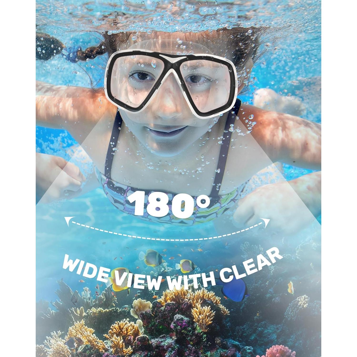 Gafas de natación OutdoorMaster Jellyfish para niños 6-14 años