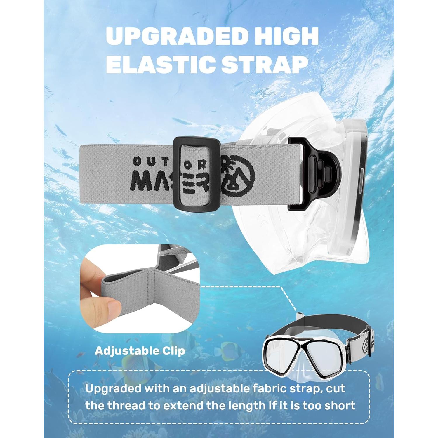 Gafas de natación OutdoorMaster Jellyfish para niños 6-14 años