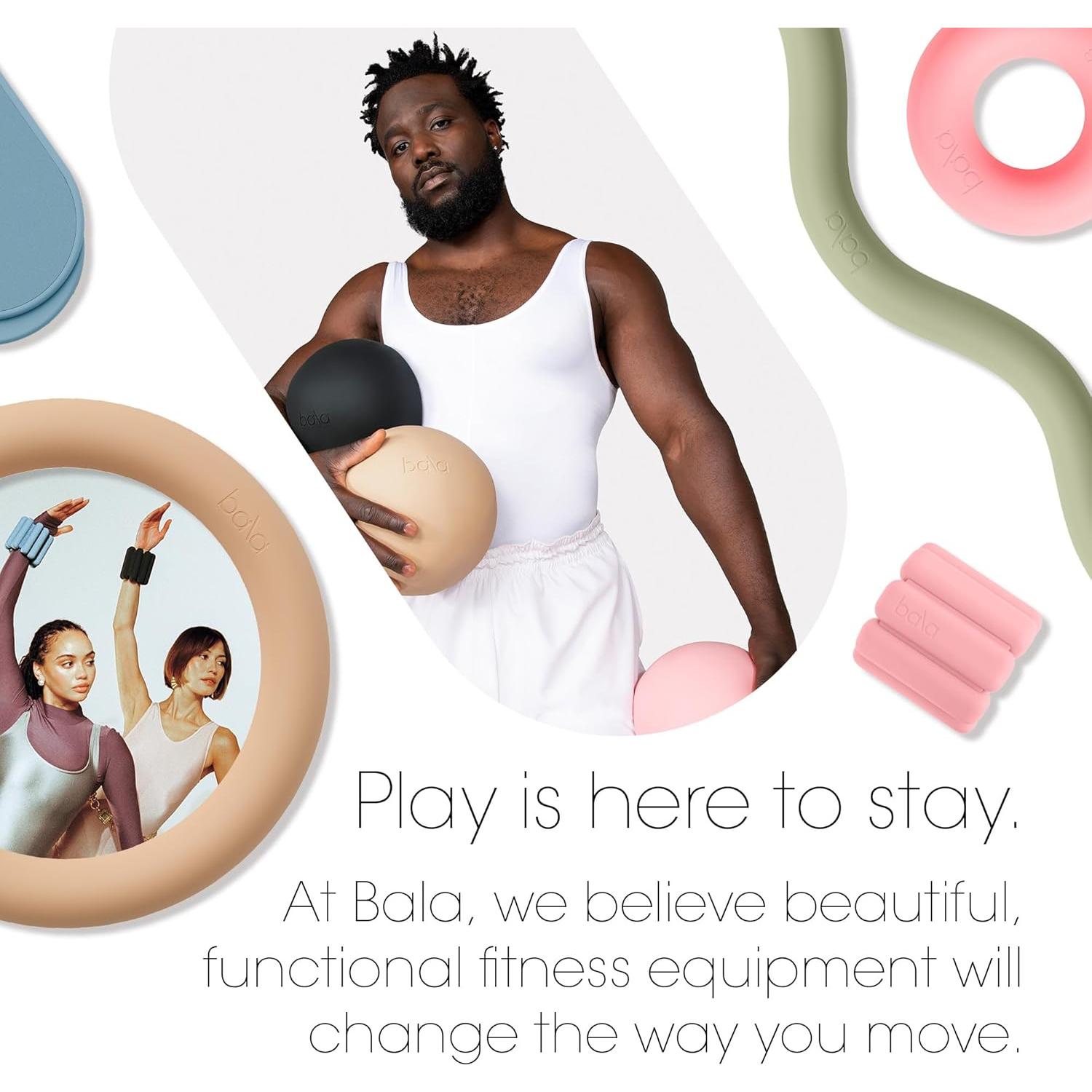 Bola de Ejercicio Bala 20.32 cm Blush - Pilates y Yoga