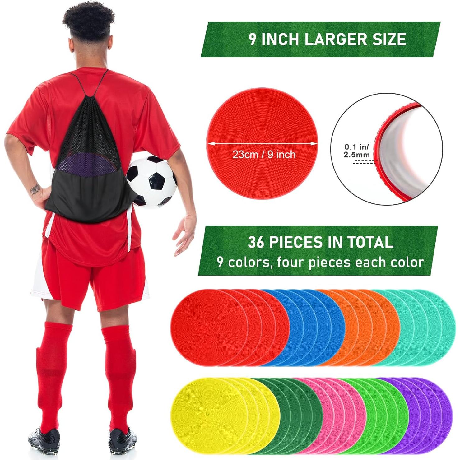 Marcadores de Puntos de Poliéster ZIECE 23 cm 36 Piezas