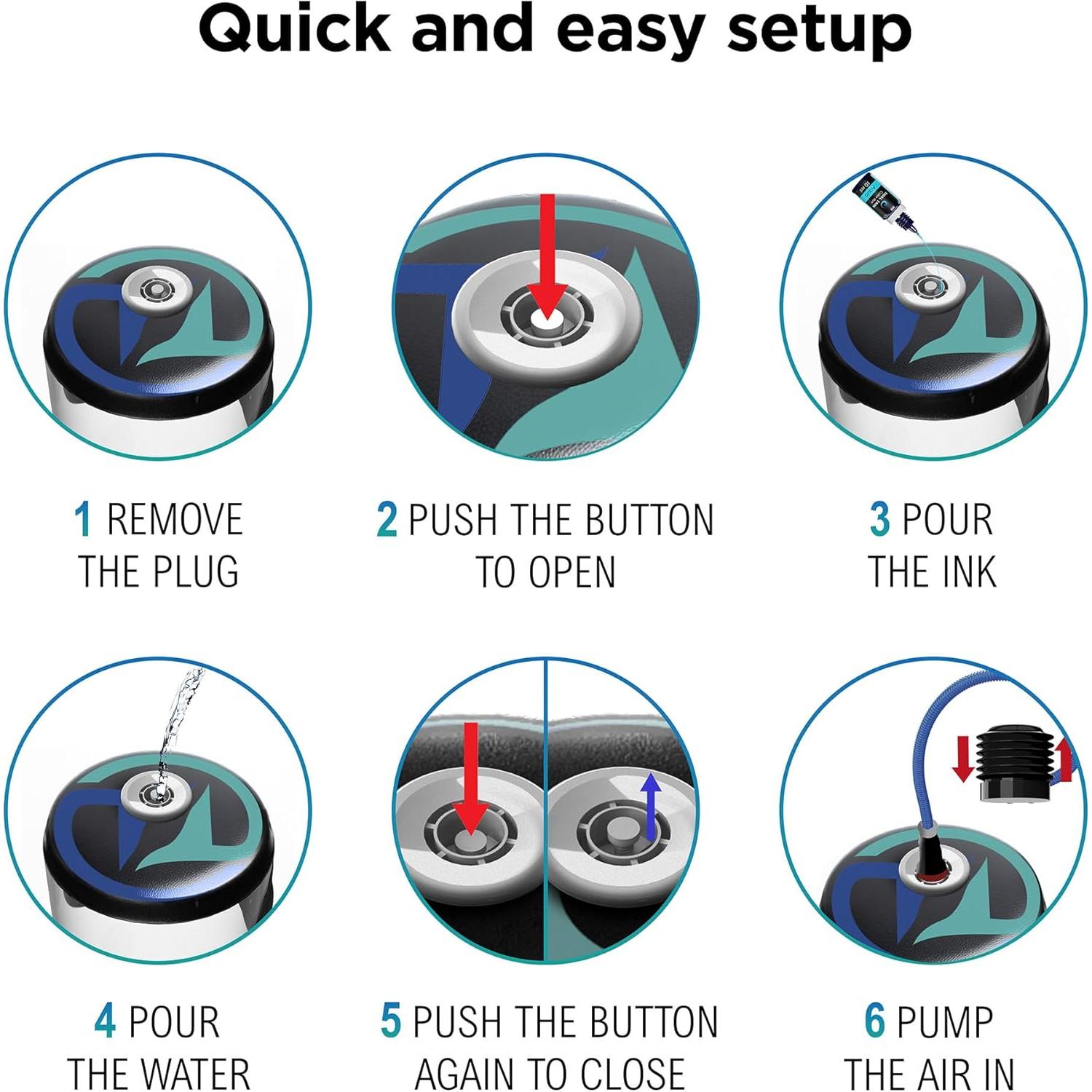 Bolsa de Pesas de Agua Tanque de Marea Esfera Mini 15 kg