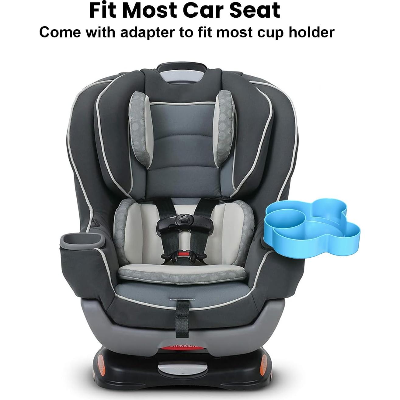 Bandeja para Asiento de Auto BlueOrigin - Azul, Snacks y Juguetes