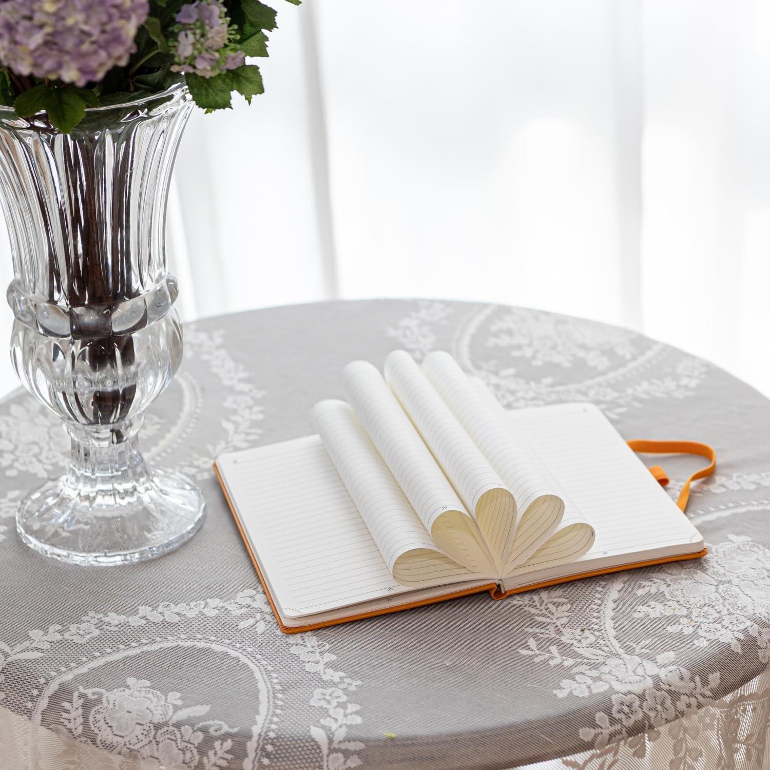 Cuaderno Enlazado POPRUN A5 Negro 128 Páginas 120GSM Tapa Dura