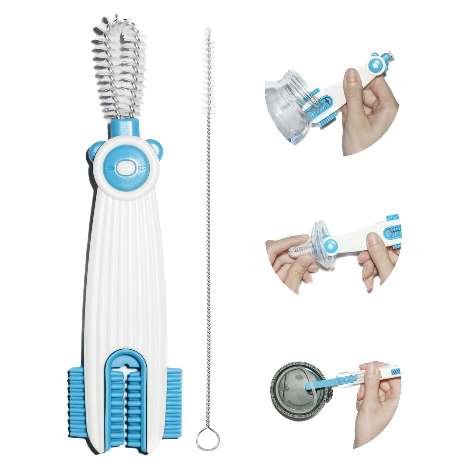 Juego de Cepillos de Limpieza 3 en 1 Ariseno - Azul