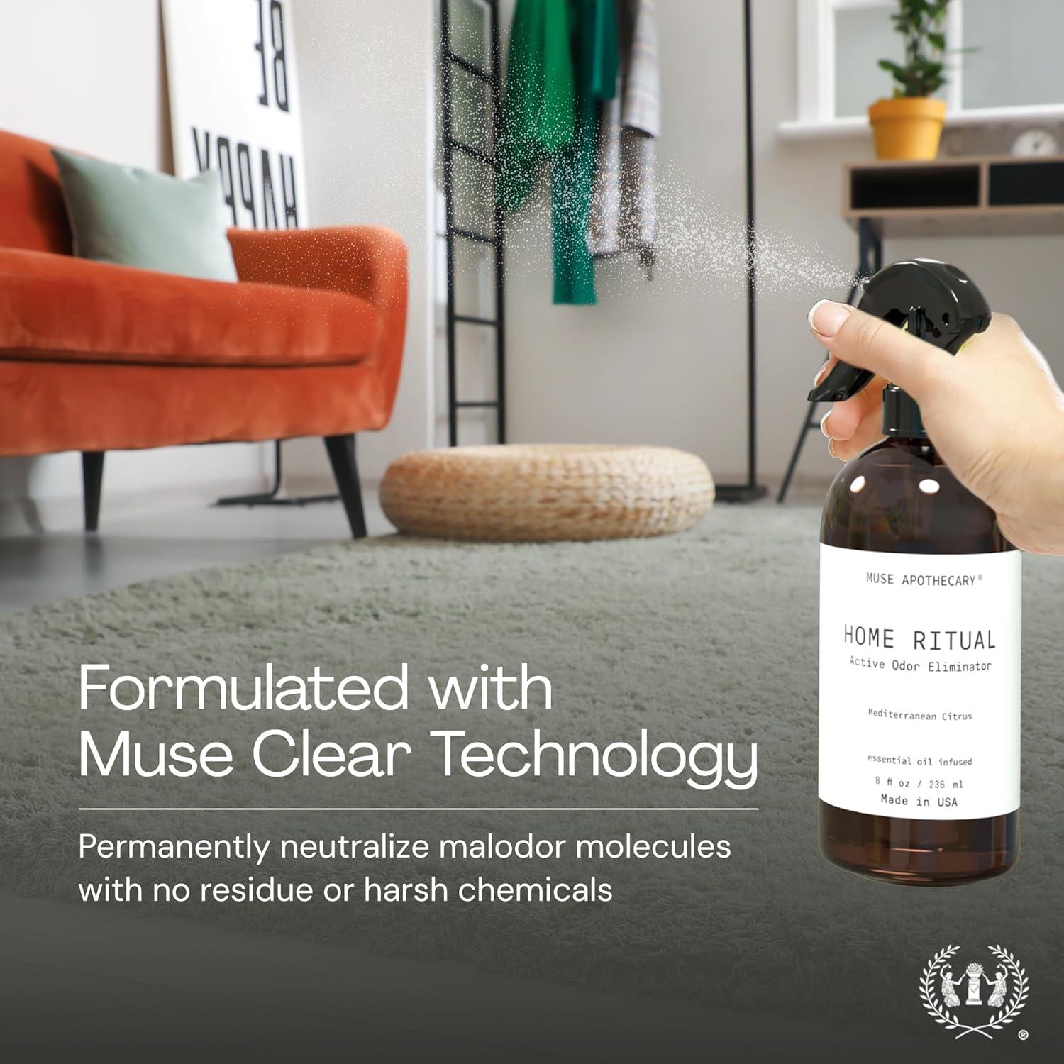 Spray Eliminador de Olores Muse Apothecary 118ml Lino Fresco