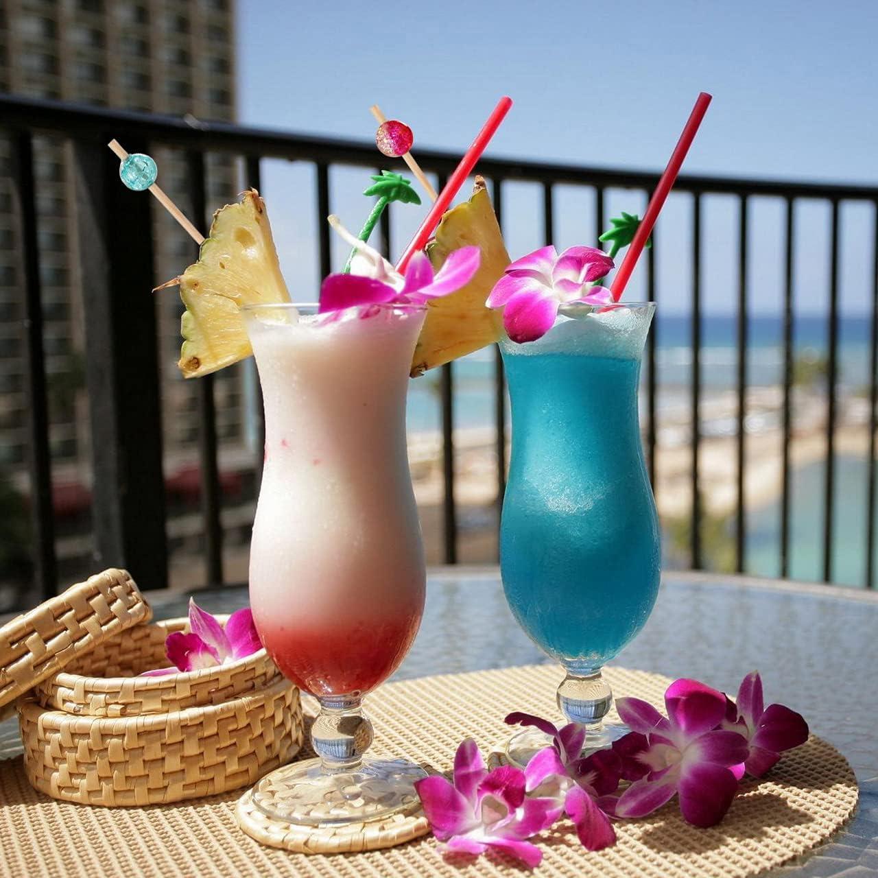 Palillos de Cóctel ALINK 100-Pack 12 cm Coloridos de Madera