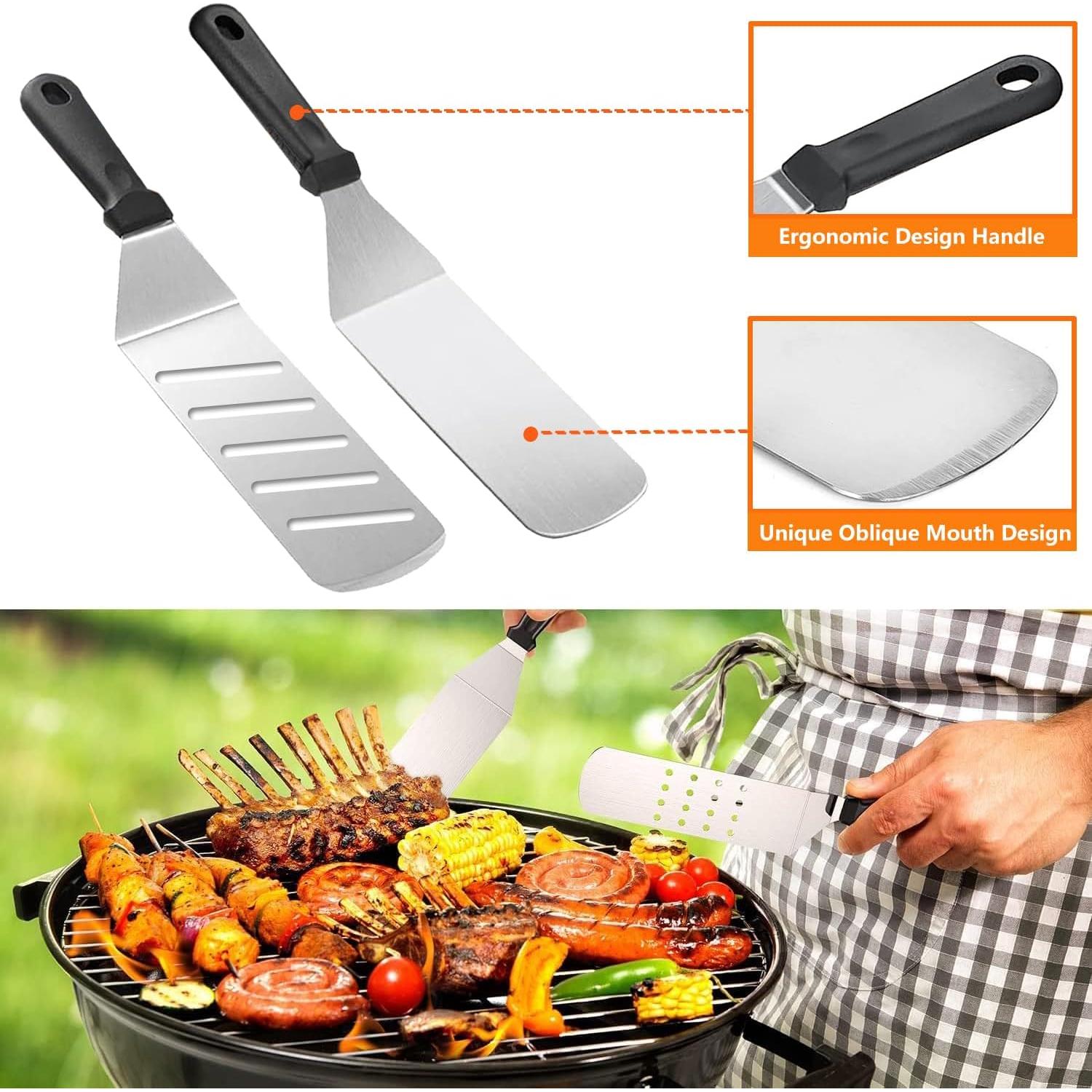 Set de Accesorios para Parrilla Blackstone 122 Pzs Acero Inoxidable