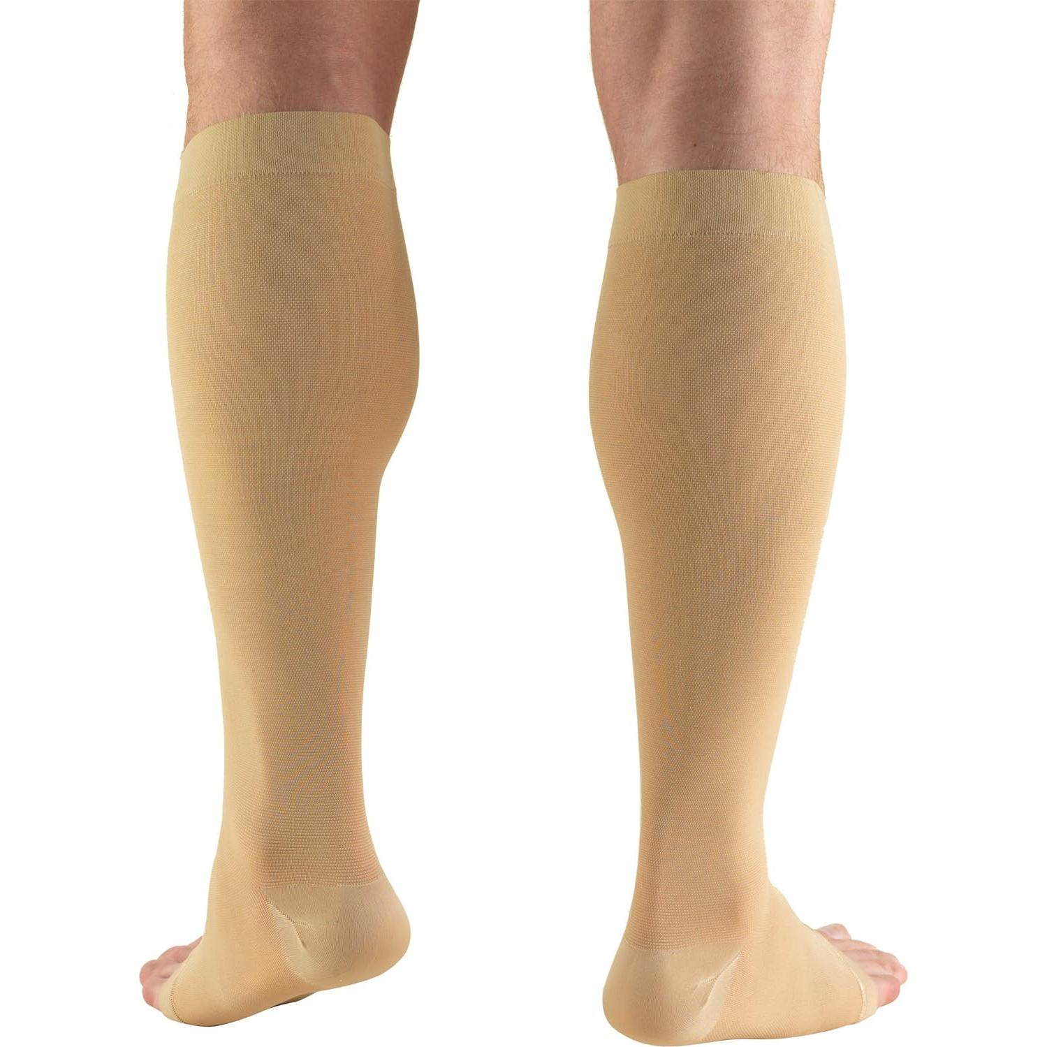 Medias de Compresión Truform 0875 Unisex 15-20 mmHg Beige Pequeño
