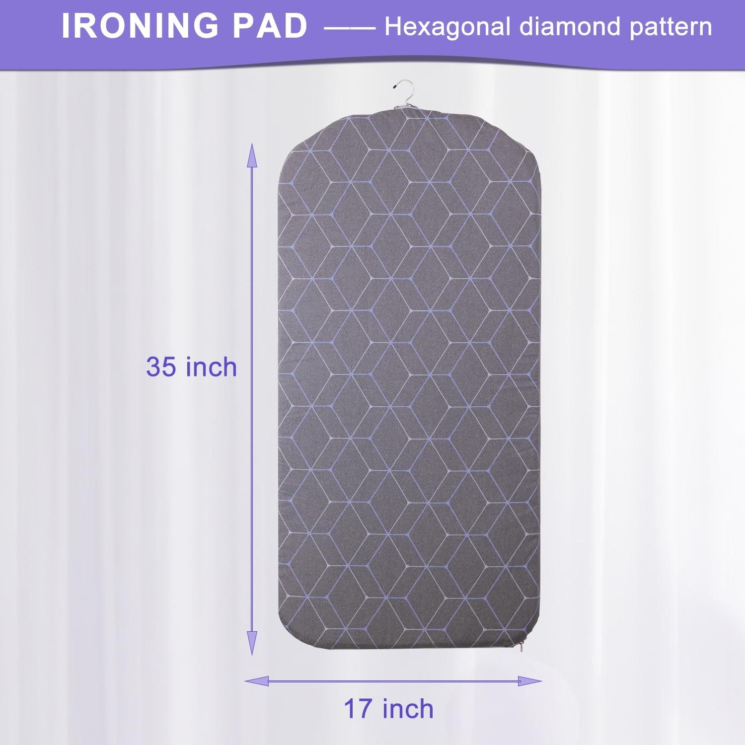 Tabla de Vapor Colgante EVEME 89x43cm Plegable para Ropa