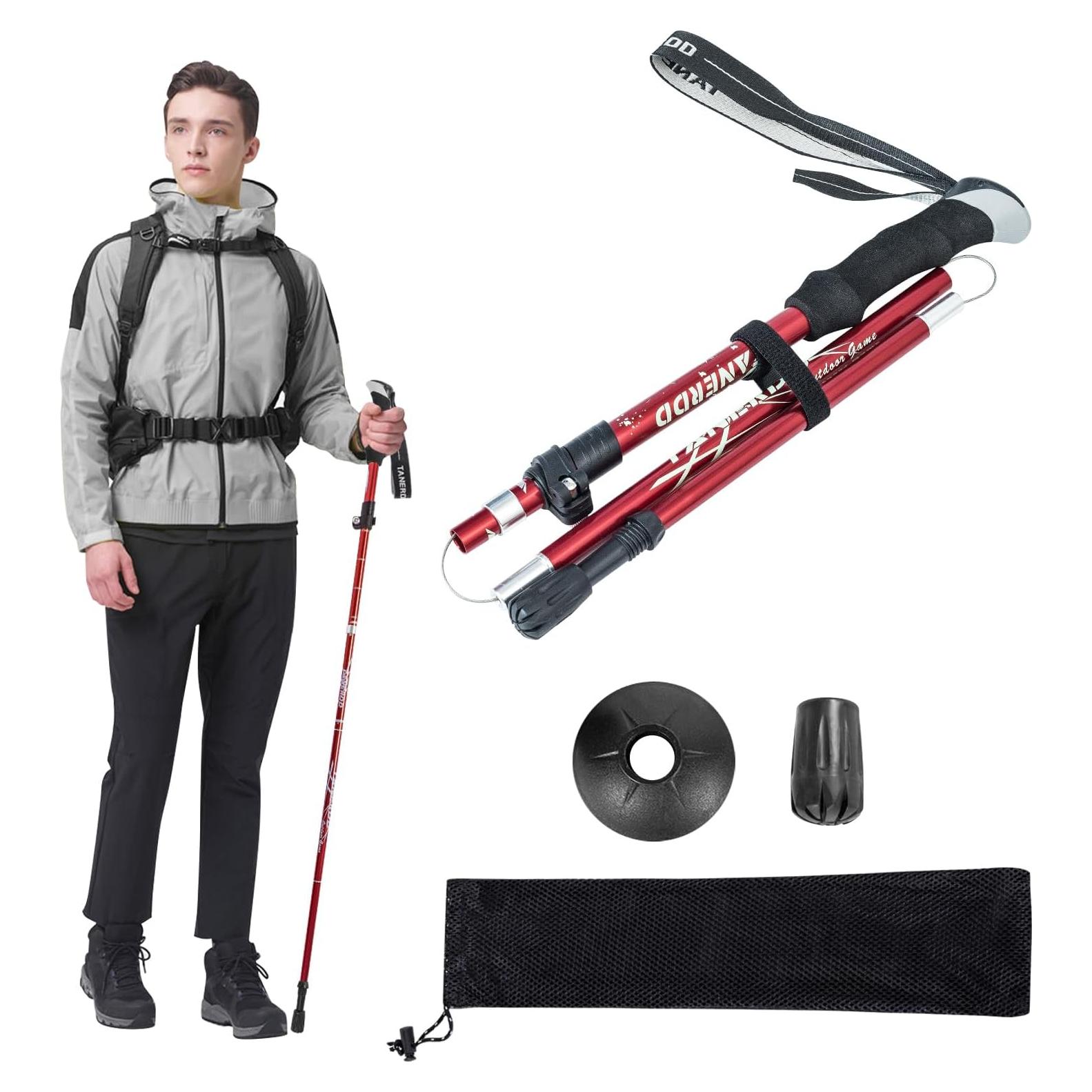 Bastones de Senderismo Ajustables DecorSea - Aluminio Plegables 134.62 cm