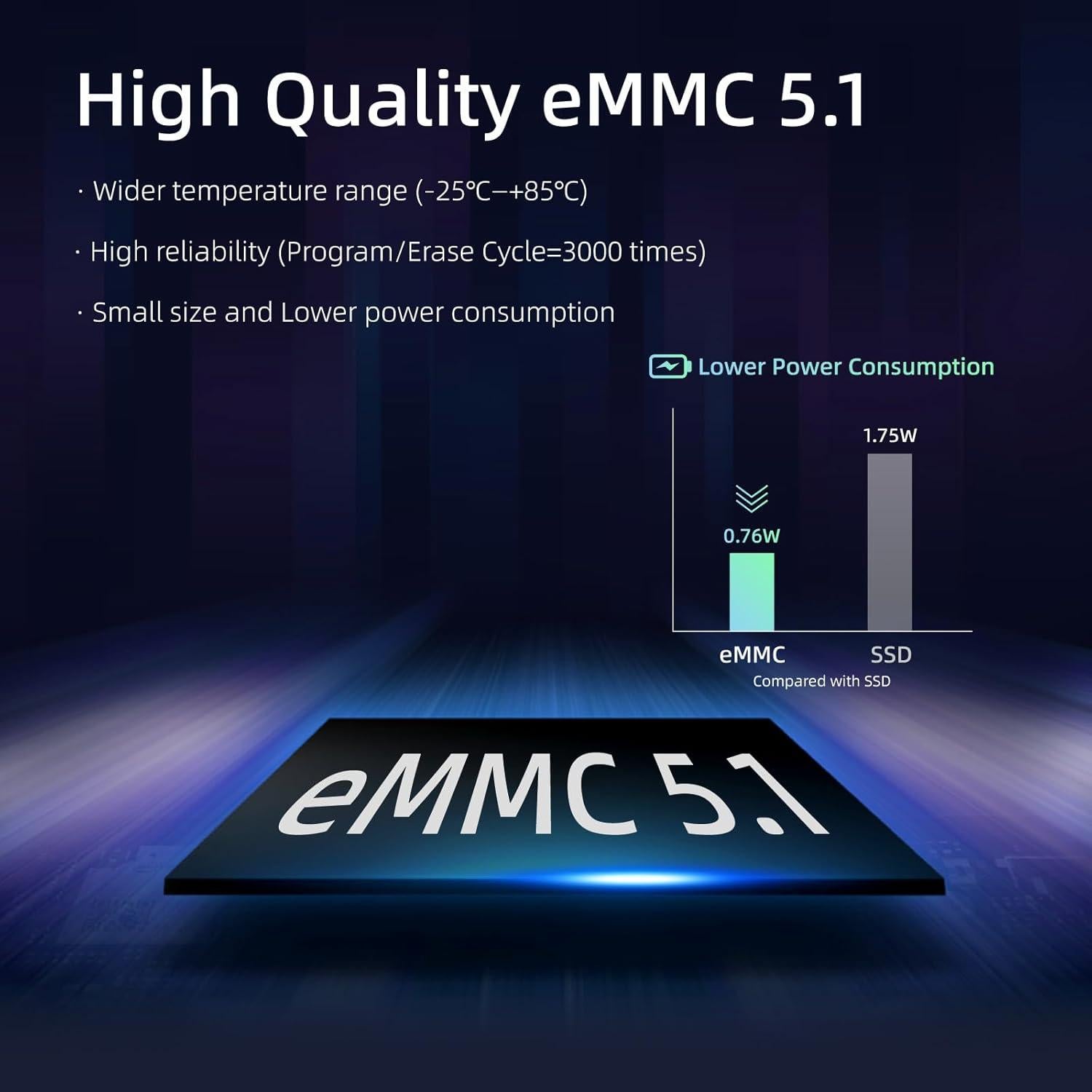 Mini PC Stick MeLE PCG02 Celeron N4000 4GB 128GB 4K HDMI