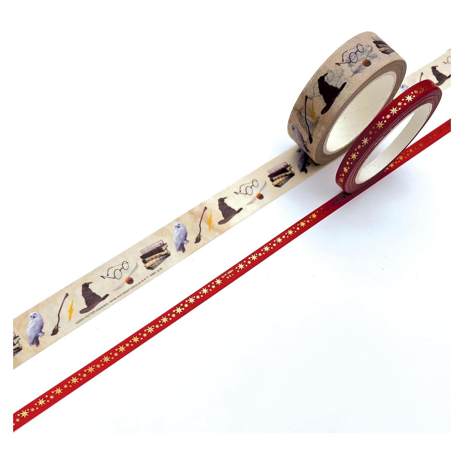 Conjunto de 2 rollos de cinta washi Paper House 10 m metálica