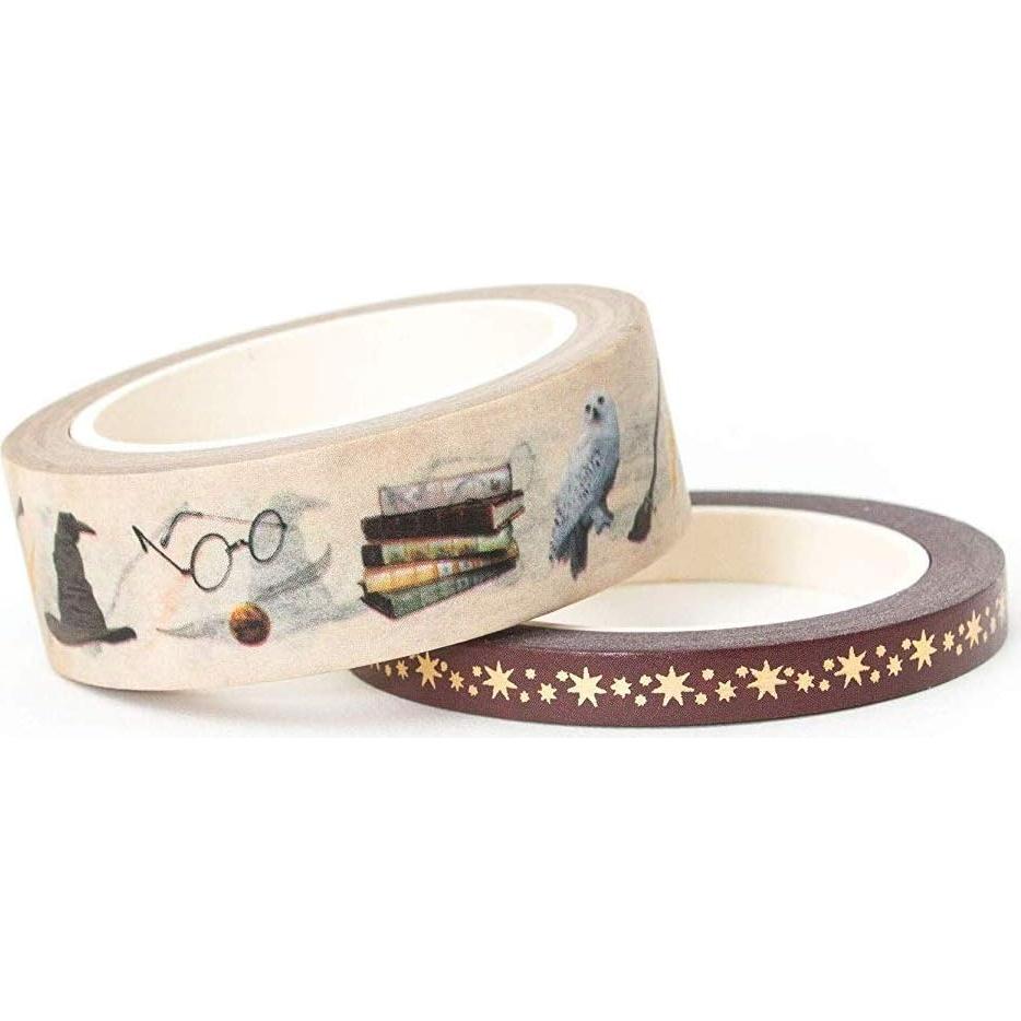 Conjunto de 2 rollos de cinta washi Paper House 10 m metálica