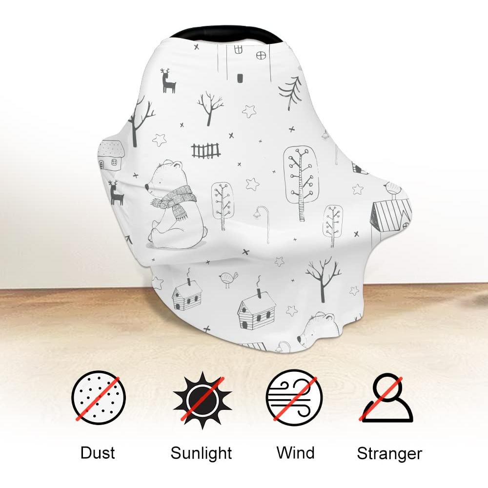 Cubierta de Lactancia Yoofoss Oso - Multiusos 360°