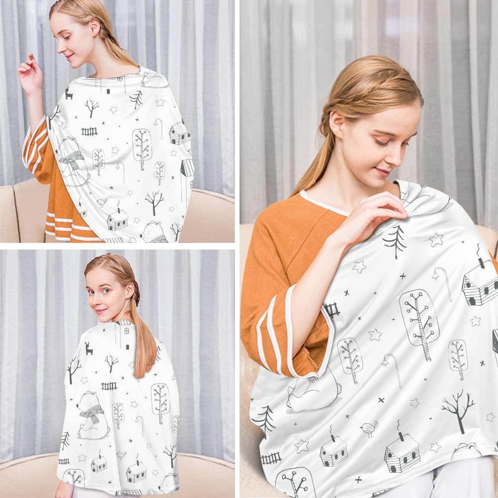 Cubierta de Lactancia Yoofoss Oso - Multiusos 360°