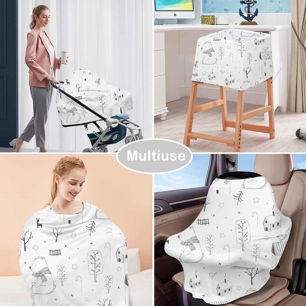 Cubierta de Lactancia Yoofoss Oso - Multiusos 360°