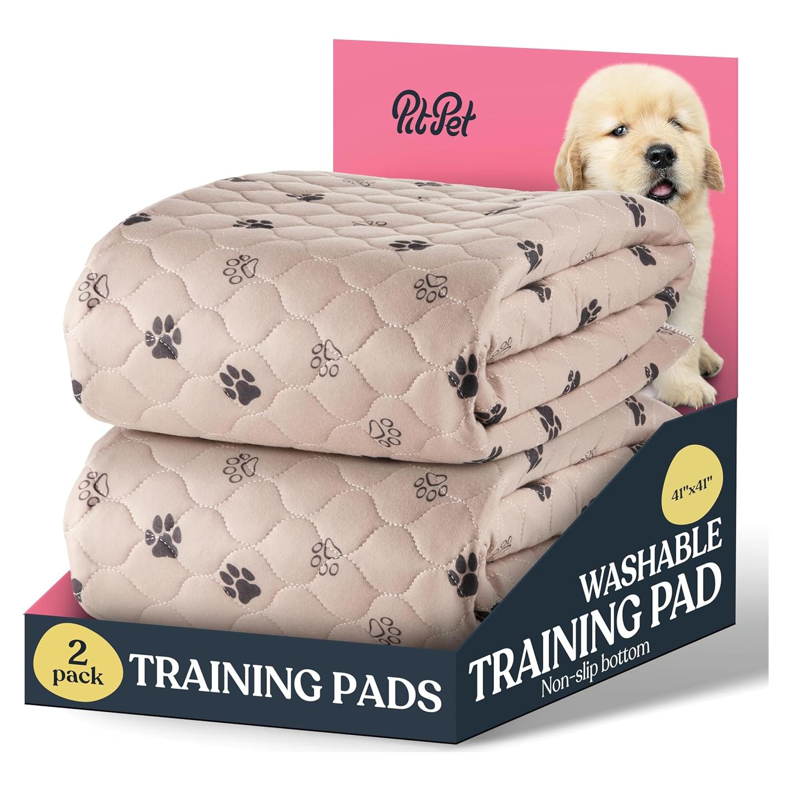 Almohadilla Lavable Super Absorbente PitPet 41x41 cm - Paquete de 2