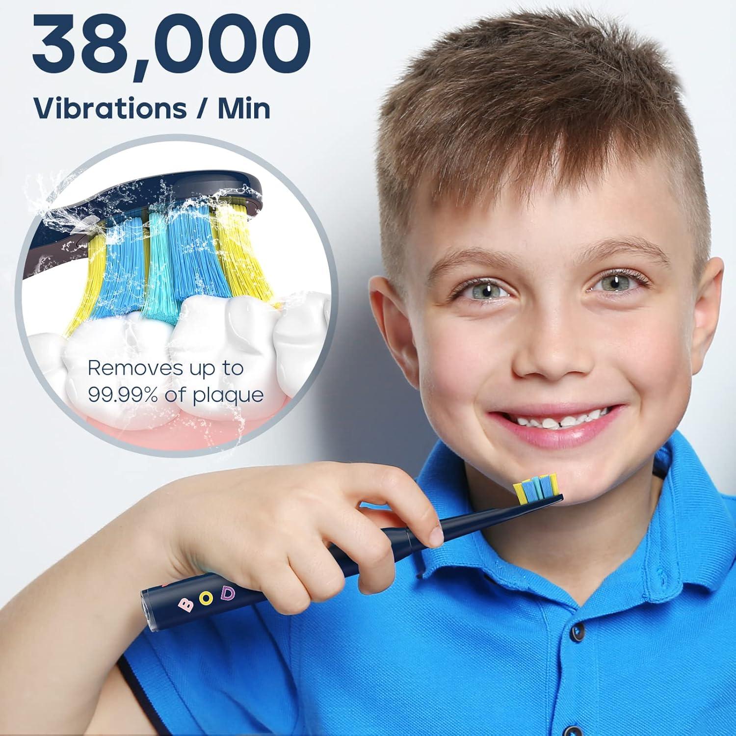Cepillo de Dientes Eléctrico SEAGO SG-2303 Marino para Niños
