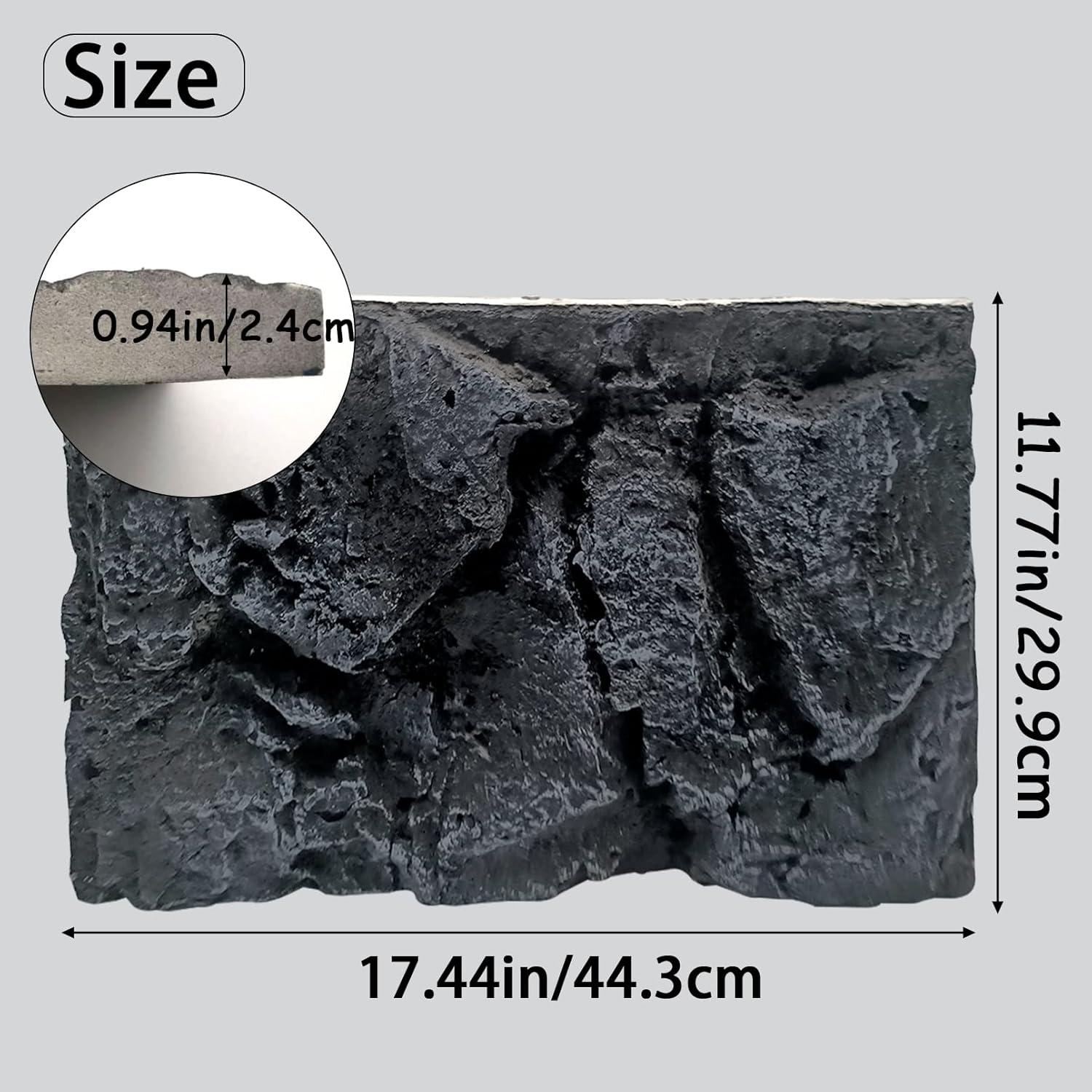 Fondo de Terrario 3D Tfwadmx para Reptiles 45x28 cm