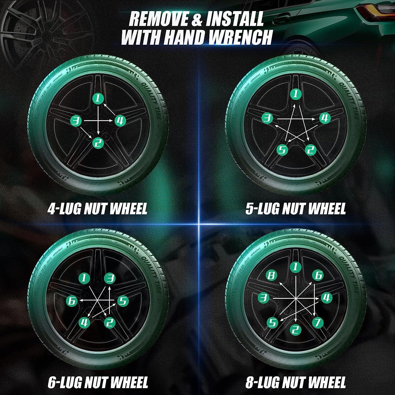 Tuercas de Rueda ATV Glorider 3/8-24, Paquete de 16, Asiento Cónico