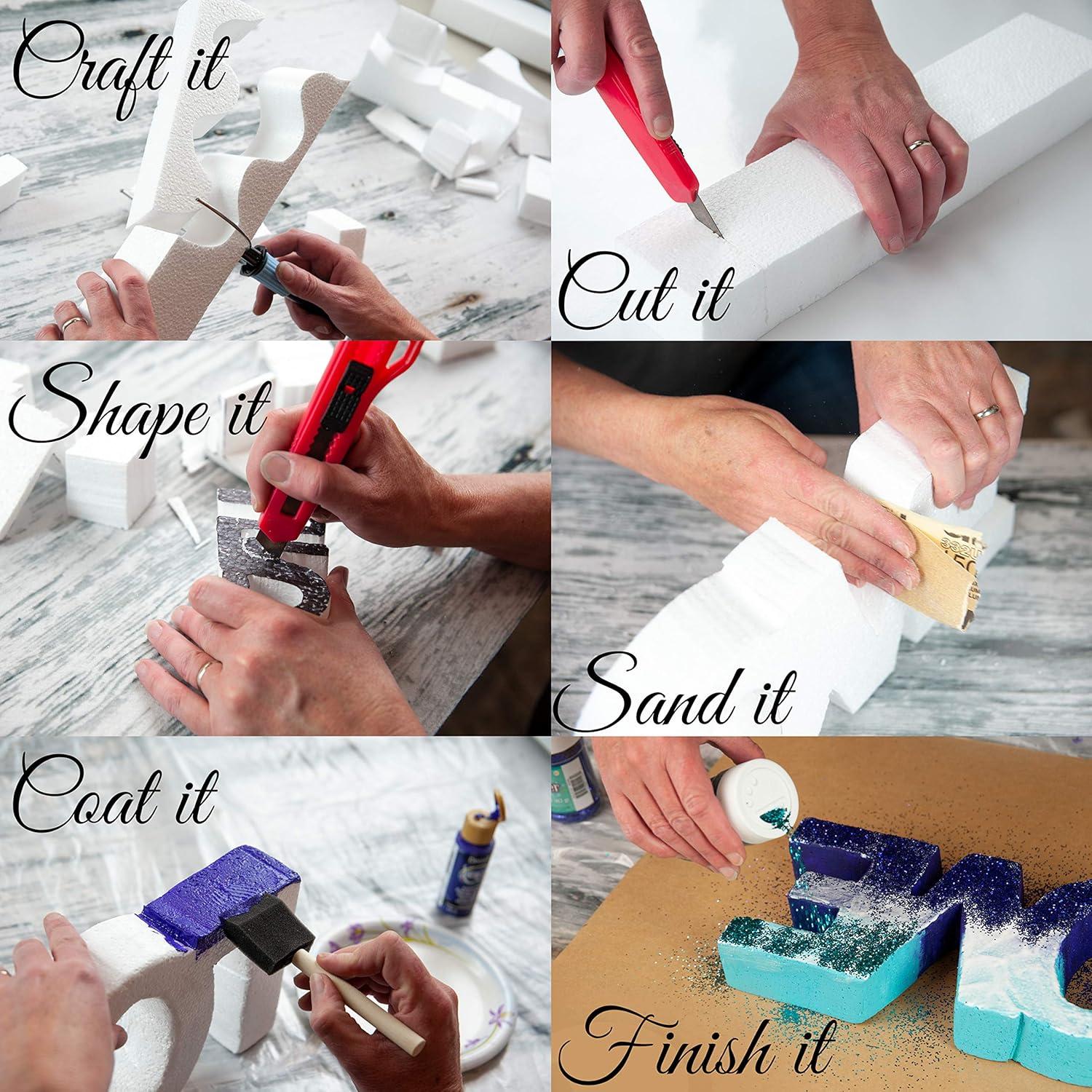 Bloque de Espuma Dura Silverlake 28x43x18 cm para Modelado