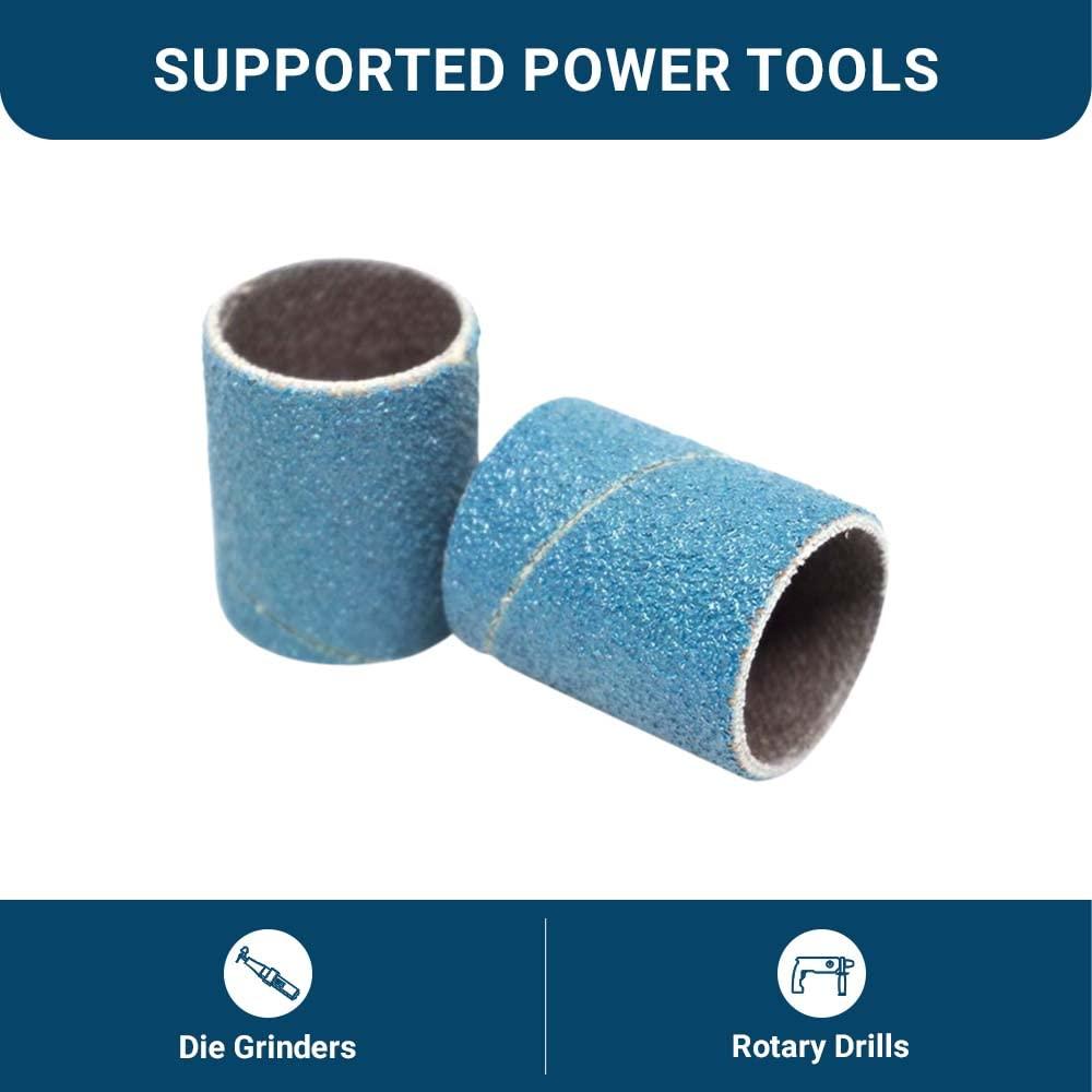 Bandas de Lijado 3/4" x 1" Zirconia Benchmark Abrasives - 10 Unidades