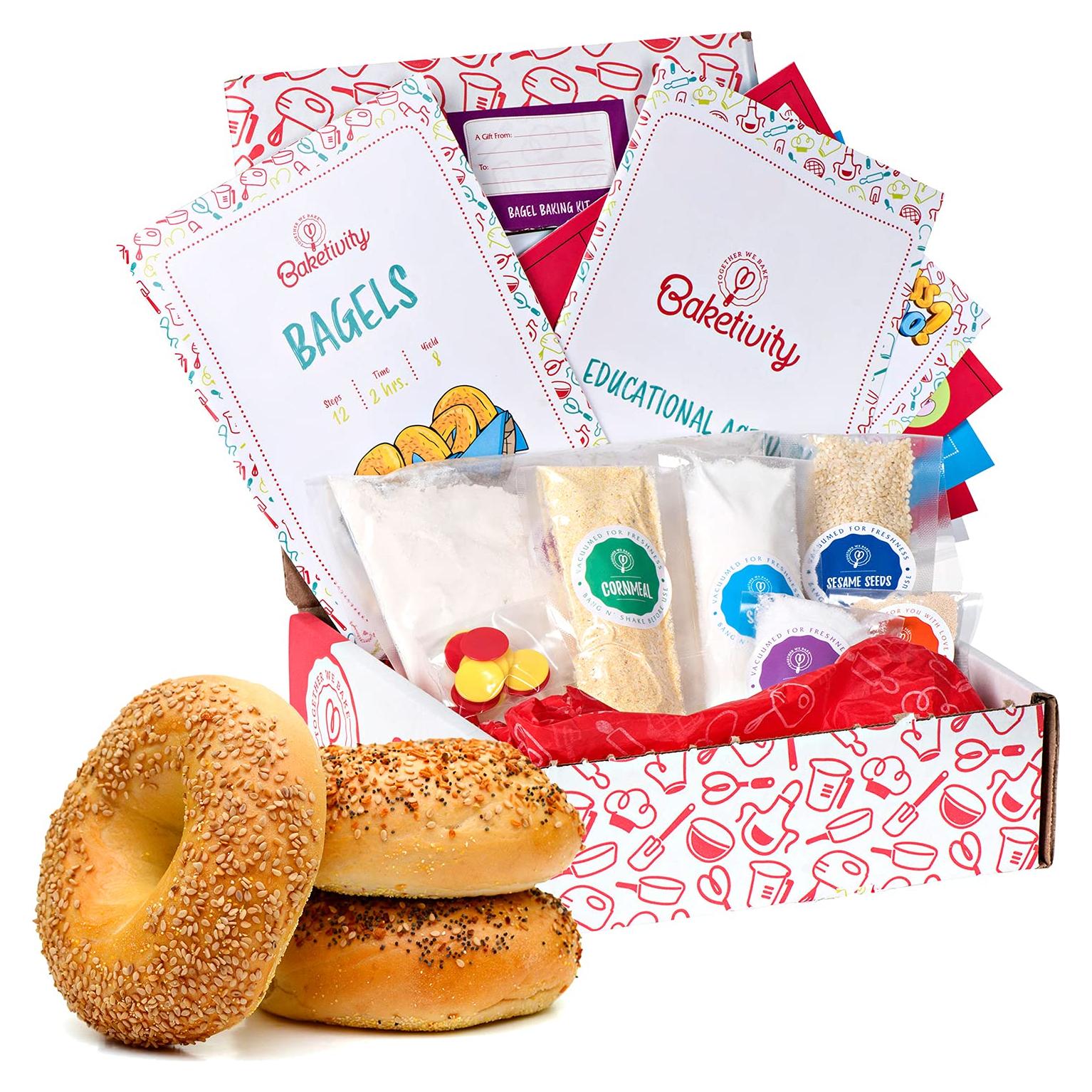 Set de Horneado para Niños Baketivity - Kit de Bagels