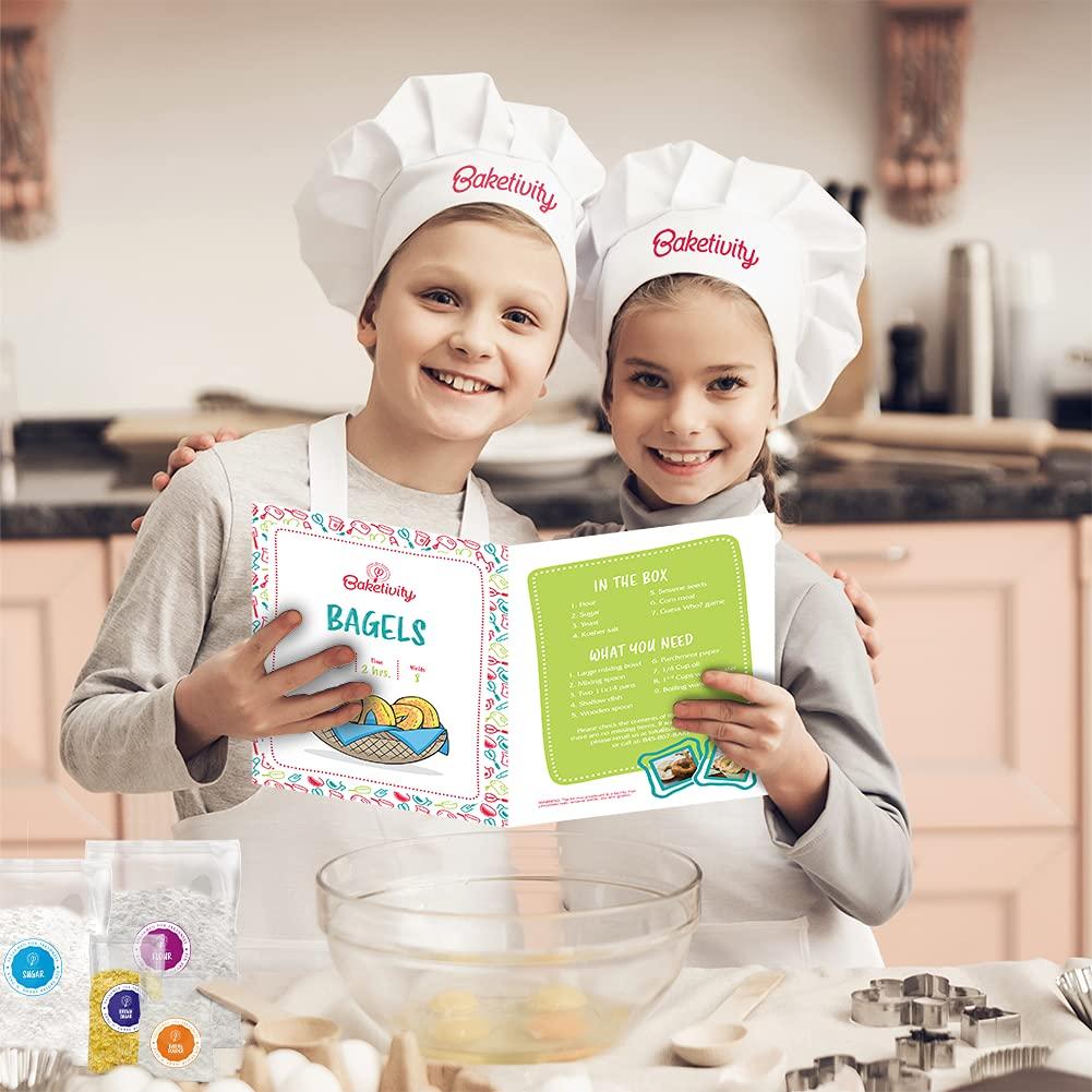Set de Horneado para Niños Baketivity - Kit de Bagels