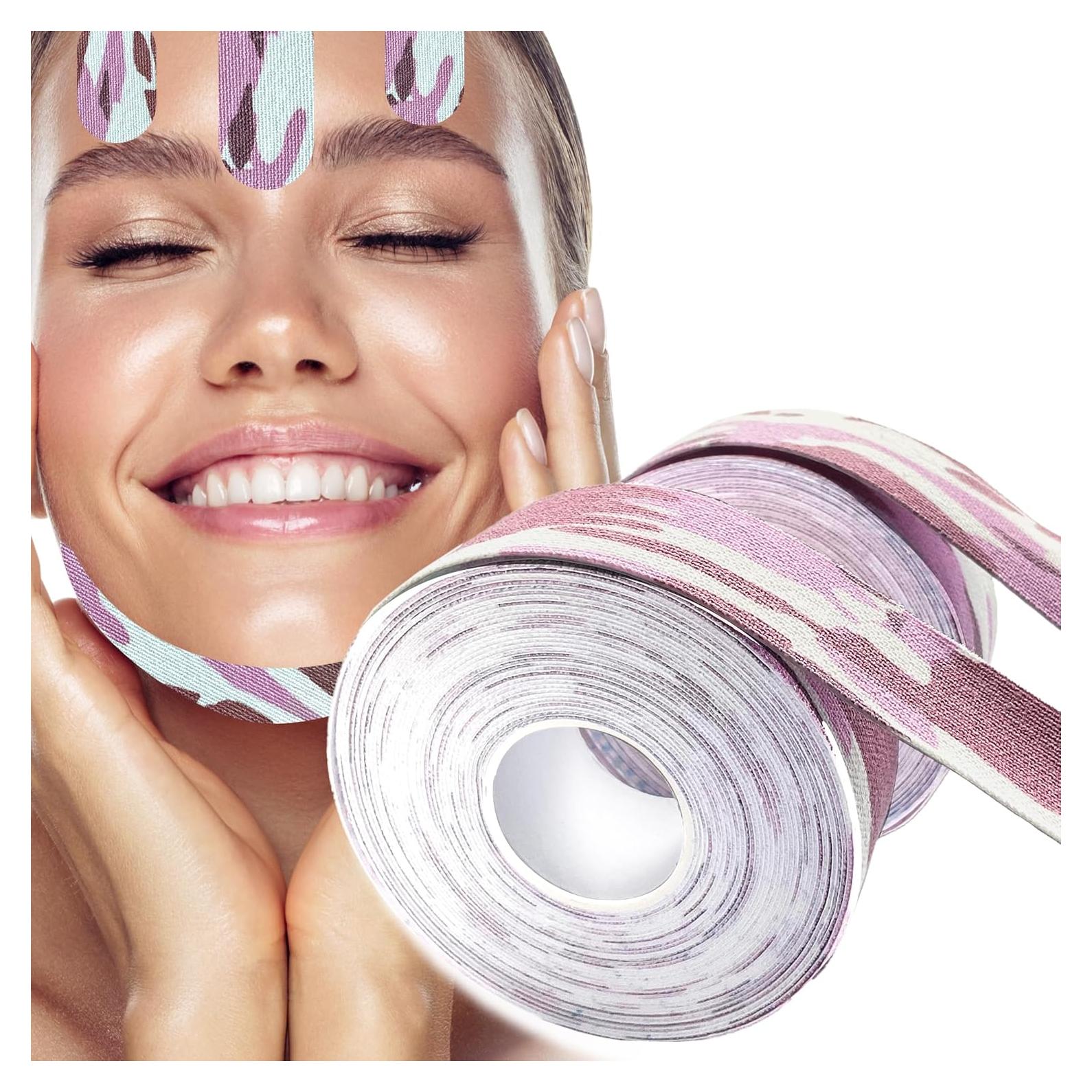 Cinta Kinesiológica Facial Akissos 2.5cm x 5m - Antiarrugas