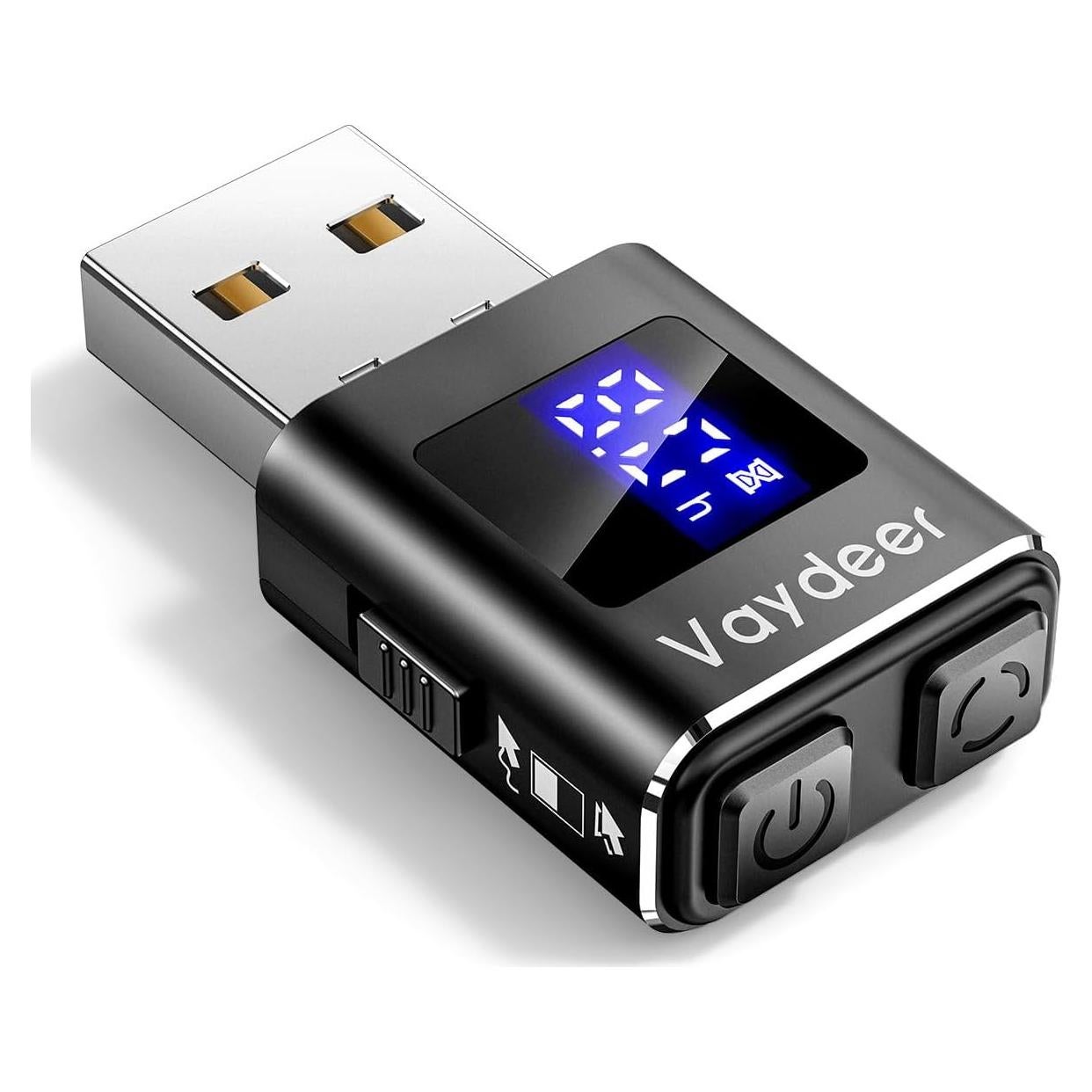 Mini Mouse Jiggler VAYDEER T5s Indetectable con Temporizador LED