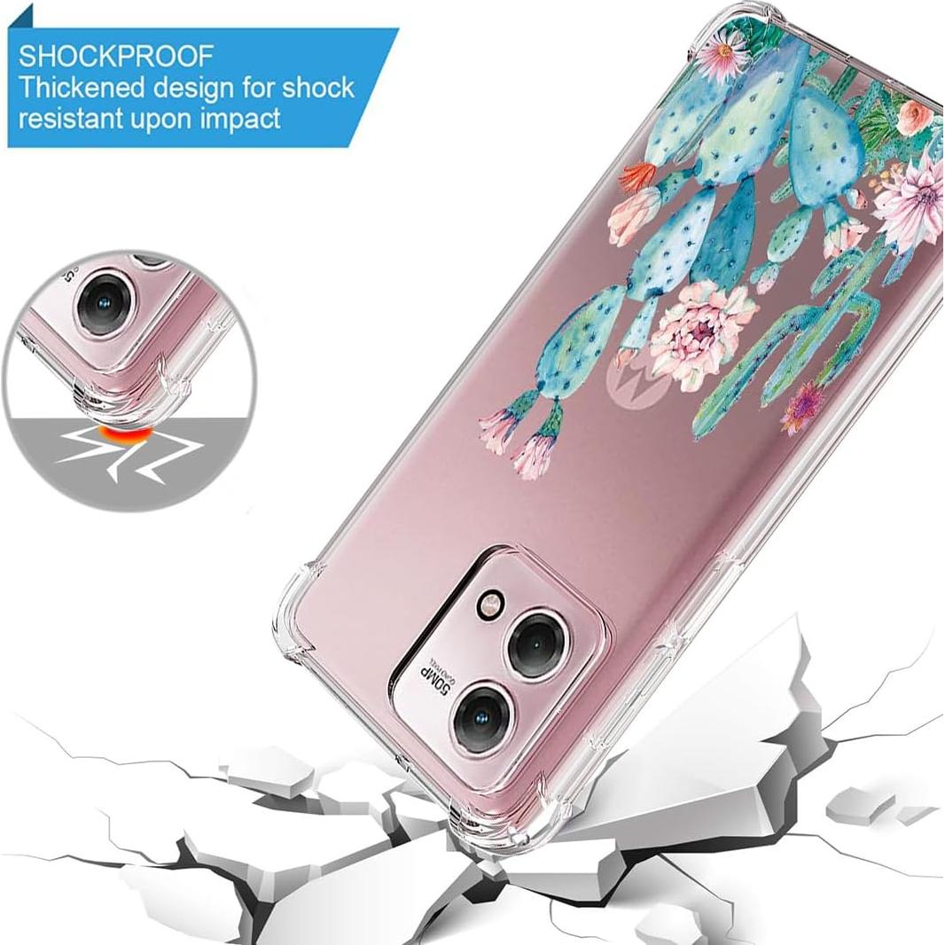 Funda Protectora TPU Floral para Moto G Stylus 2023 - Sidande
