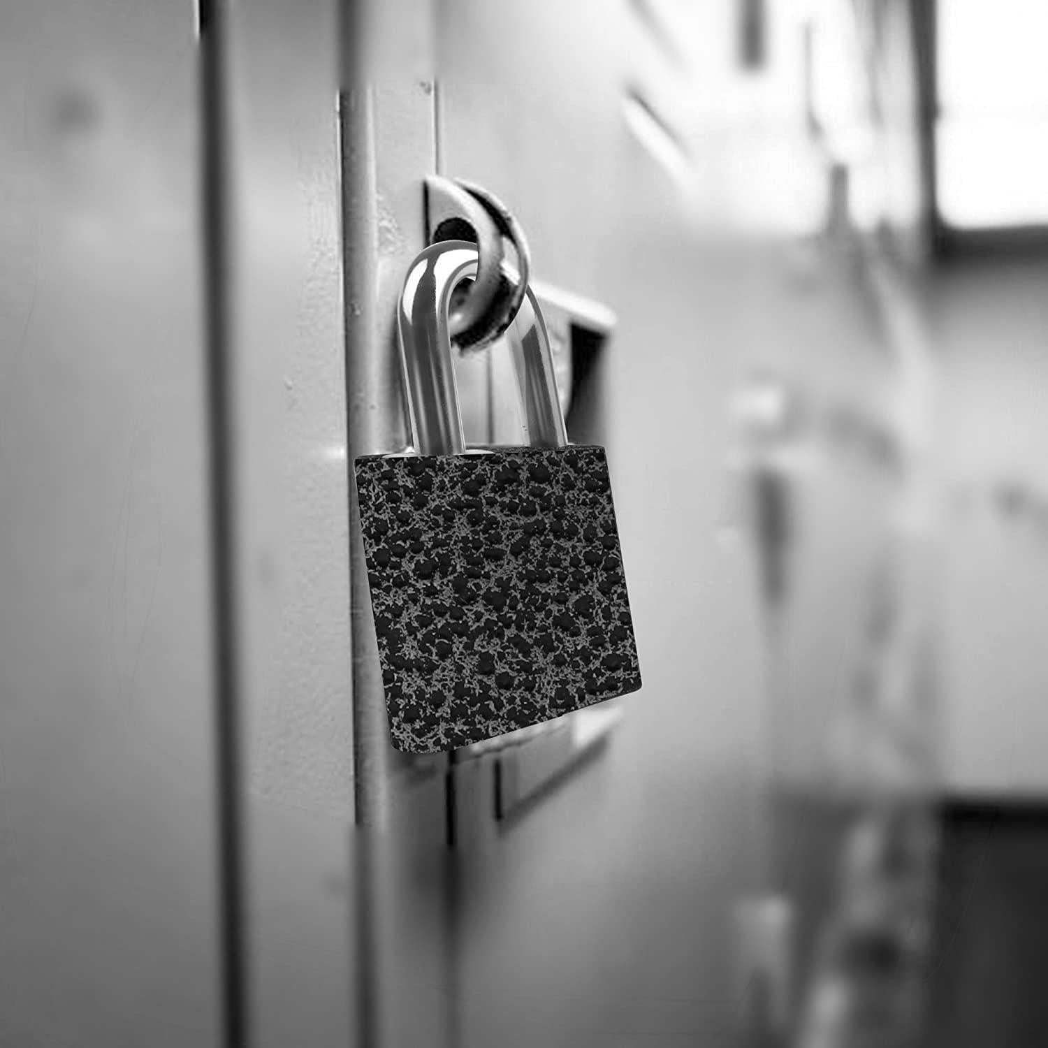 Paquete de 2 Candados con Llave XFJSAK 30mm Negro