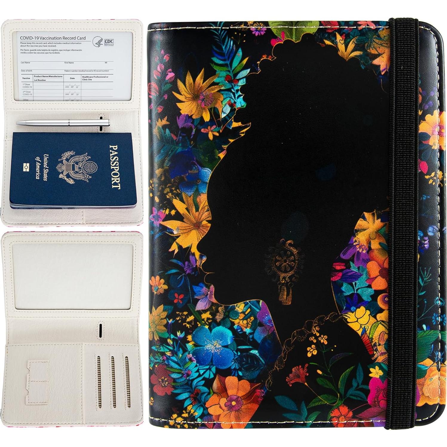 Portafolios de Pasaporte ANNAMISSI con Bloqueo RFID - Organizador Unisex