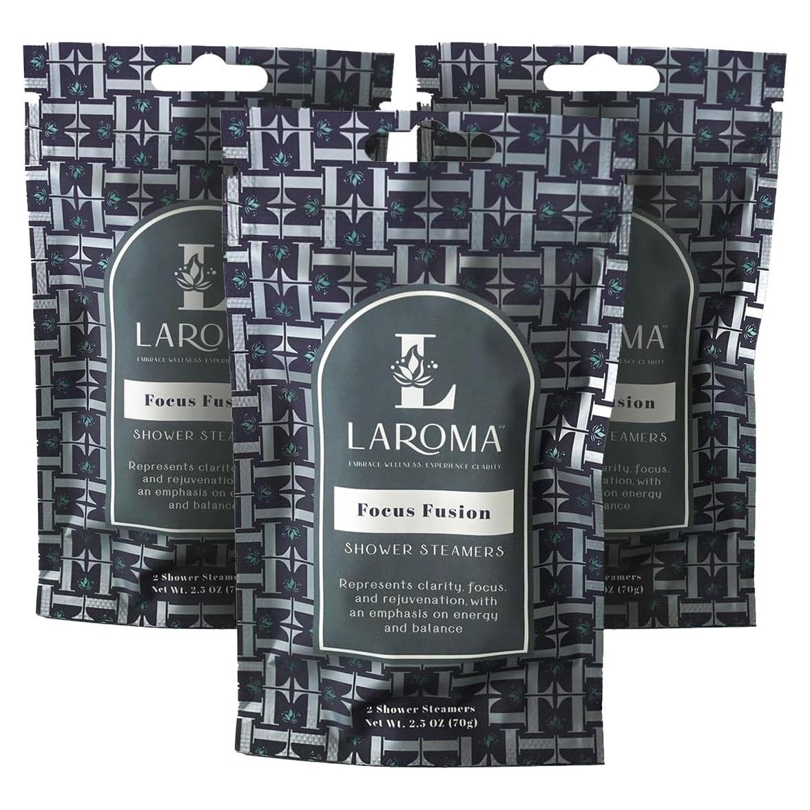 Pastillas de Ducha Laroma Hechas a Mano Fusión de Enfoque 6 Unidades