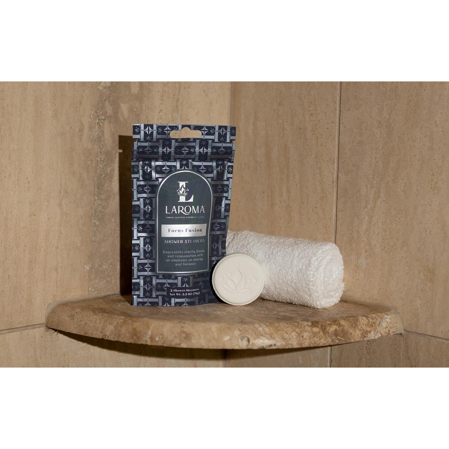 Pastillas de Ducha Laroma Hechas a Mano Fusión de Enfoque 6 Unidades