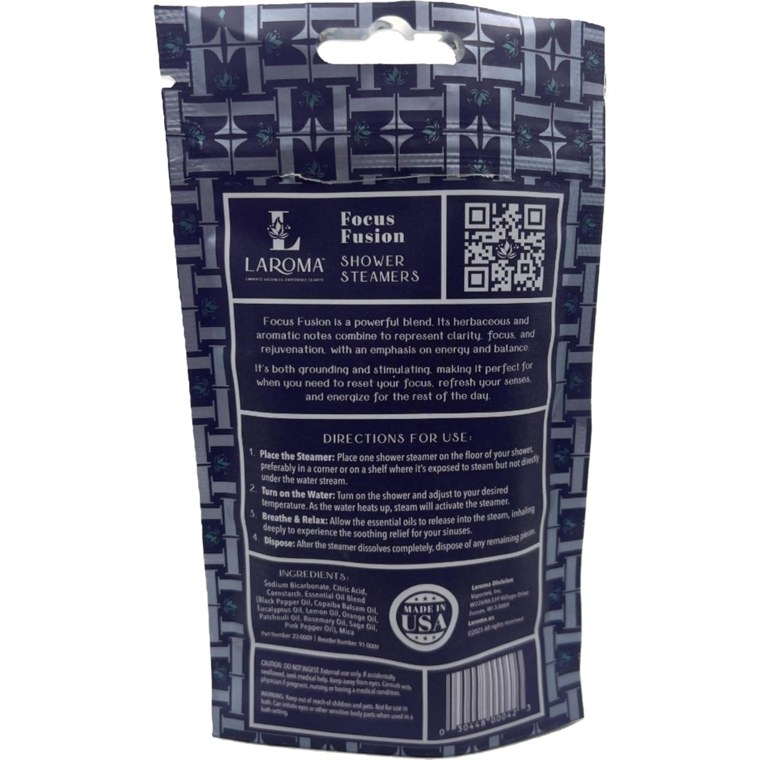 Pastillas de Ducha Laroma Hechas a Mano Fusión de Enfoque 6 Unidades