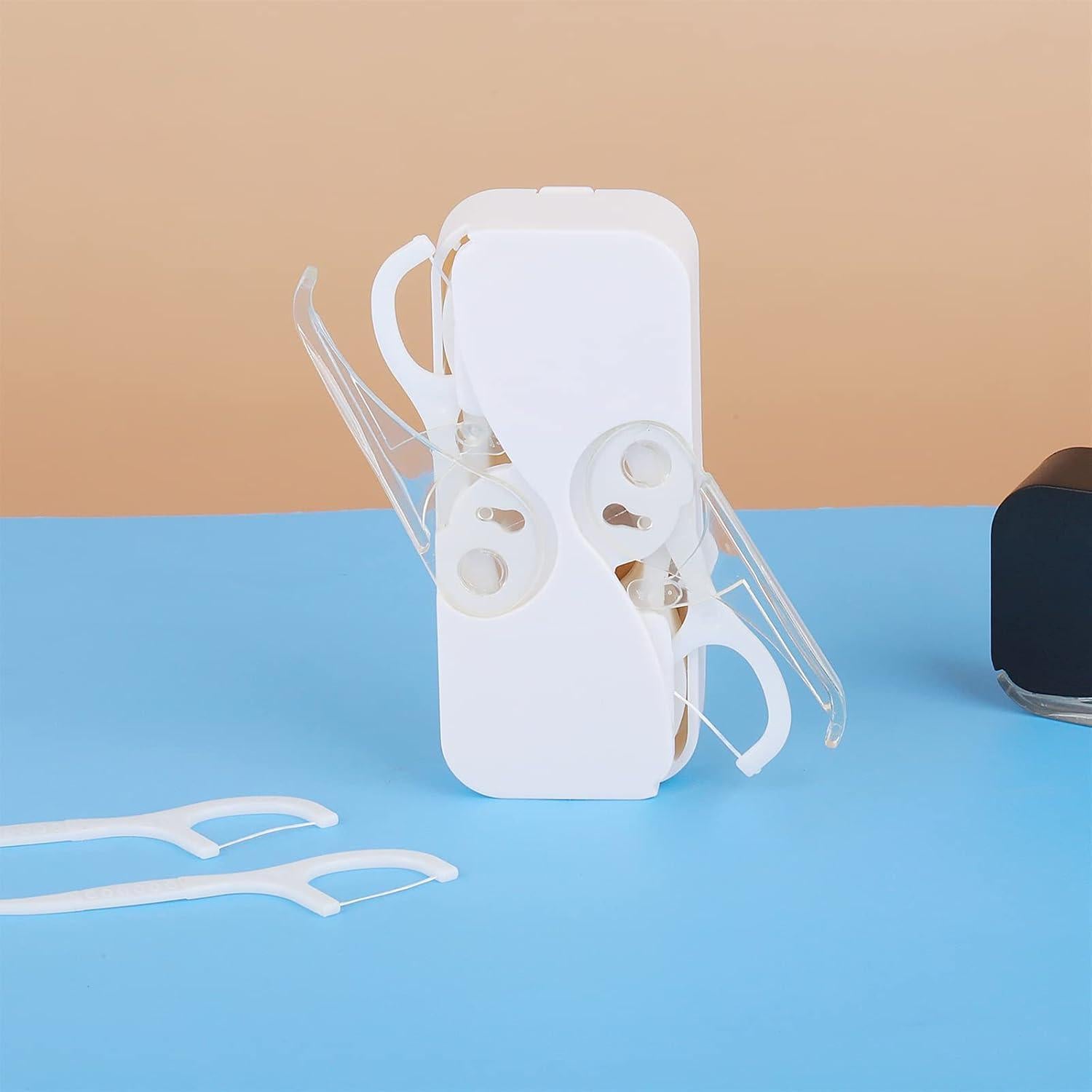 Estuche Organizador Hilo Dental Portátil WLLHYF con 10 Palillos