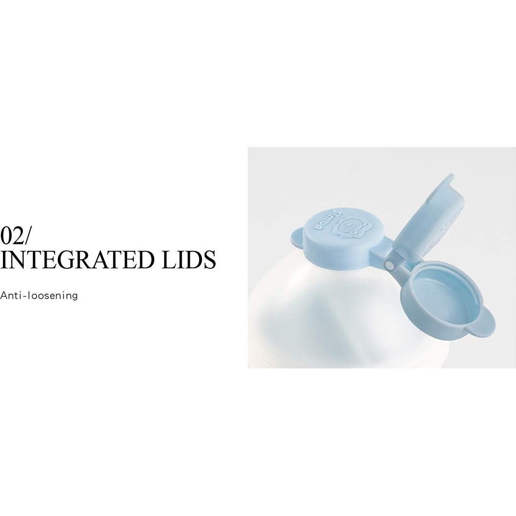 Dispensador de Fórmula Simba P1216 Apilable 414ml Azul BPA Free