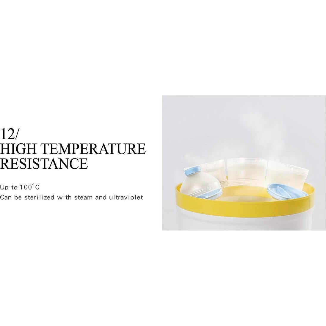 Dispensador de Fórmula Simba P1216 Apilable 414ml Azul BPA Free